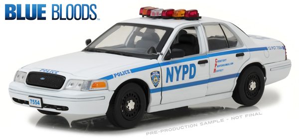 NYPD - Jamie Reagan's 2001 Ford Crown Victoria Police Interceptor - Blue Bloods (TV Series, 2010-Current) at diecastdepot