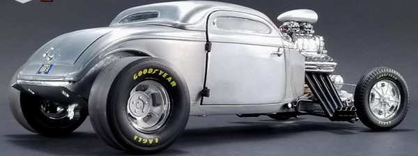 18880 2 - 1934 Blown Altered Coupe - Raw Steel LIMITED TO 630