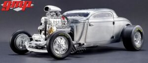 1934 Blown Altered Coupe - Raw Steel at diecastdepot