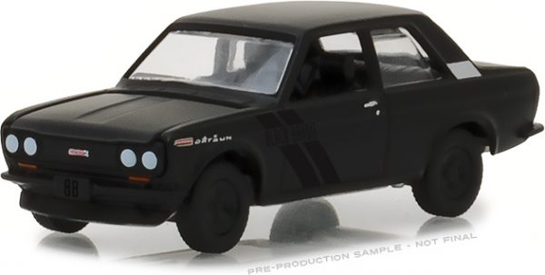 1968 Datsun 510- Black Bandit Series 19 at diecastdepot