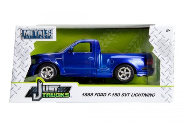 30358 1.24 JT 1999 Ford F 150 SVT Lightning Blue 5 2 - 1999 Ford F-150 SVT Lightning in Candy Blue - Just Trucks