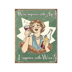 WINE IMPROVES WITH AGE