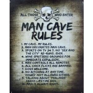 MAN CAVE RULES