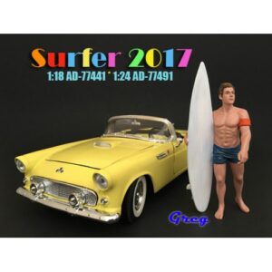 1:24 Surfer Figurine - Greg at diecastdepot
