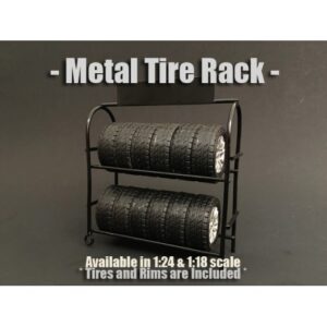 1:24 Metal Tire Rack at diecastdepot