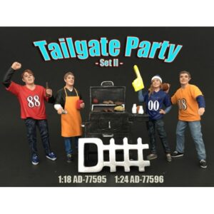 Tailgate Party Set of Figurines II at diecastdepot