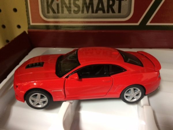 kt5383red - 2014 CHEVY CAMARO - PULL BACK ACTION DIE CAST