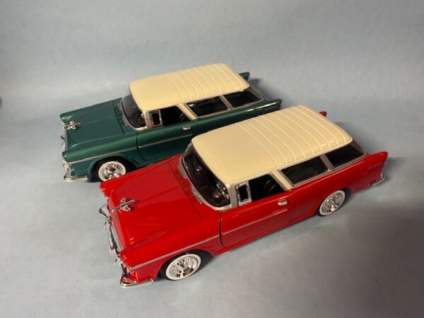 img 4393 1 - 1955 Chevy Bel Air Nomad-RED (2)OR GREEN(4), SOLD INDIVIDUALLY, NO BOX