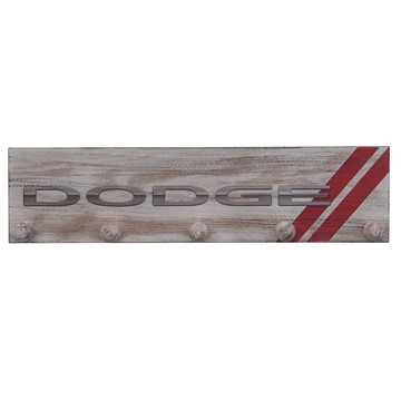 dodge wood - DODGE WOOD COAT RACK