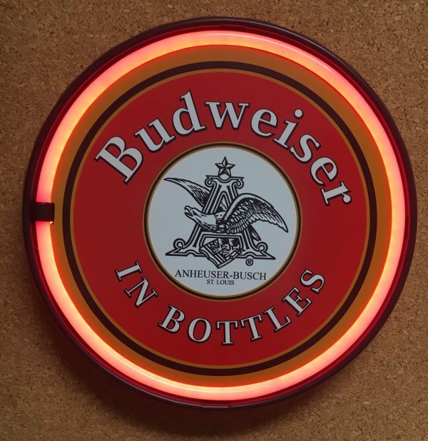 154370a - BUDWEISER LED ROPE SIGN