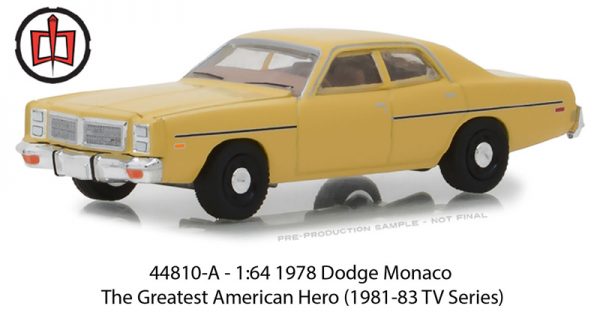 44810a - 1978 Dodge Monaco - The Greatest American Hero (TV Series, 1981-83)