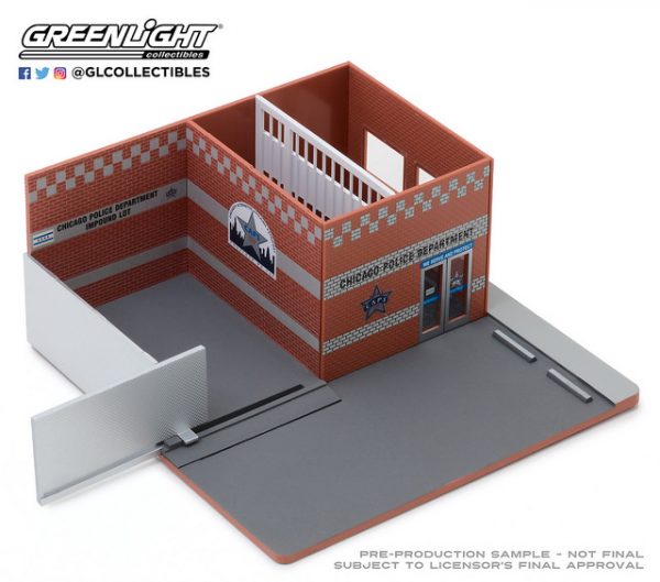 57041 3 - Hot Pursuit Central Command Diorama - City of Chicago Police Department