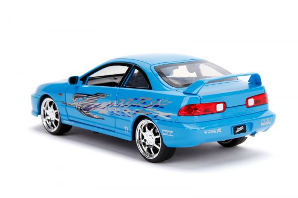 30739b - Fast & Furious 8 – Mia’s – Acura Integra Blue by Jada 1:24