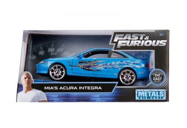 30739f - Fast & Furious 8 – Mia’s – Acura Integra Blue by Jada 1:24