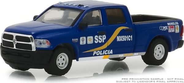 42870f - 2017 DODGE RAM 2500 TRUCK - POLICIA DE CIUDAD DE MEXICO - MEXICO CITY POLICE