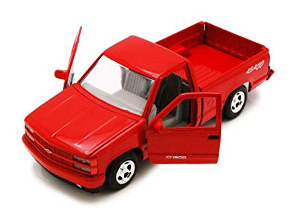 73203red2 - 1992 Chevrolet 454SS Pickup- RED 1:24