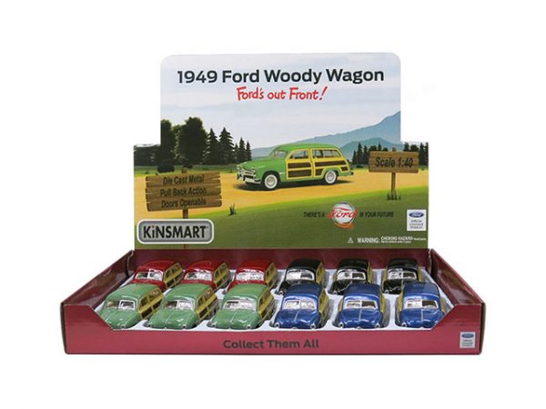 kt5402d1 - 1949 Ford Woody Wagon- 5"-SPECIFY COLOR IN NOTES