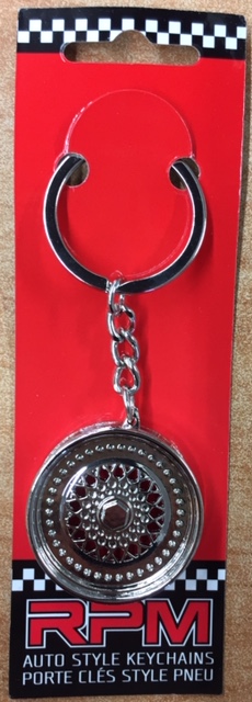 15430a - WIRE MAG WHEEL KEY RING