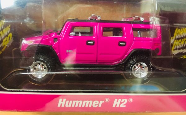 jlcp7210c - Off-Road Hummer H2 (Pink) – MiJo Exclusives (Johnny Lightning 1:64 50th Anniversary)
