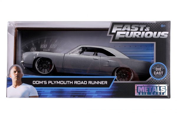 30745 1.24 ff doms plymouth road runner 6 - 1970 Plymouth Road Runner -Fast & Furious Dom's by Jada 1:24