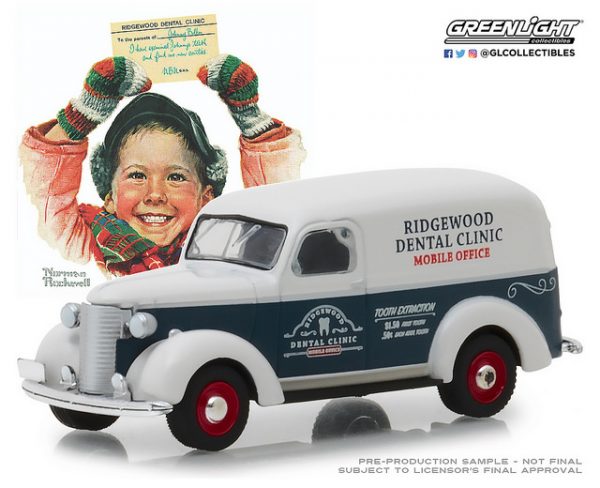 37150a1 - 1939 CHEVROLET PANEL TRUCK - NORMAN ROCKWELL SERIES 1