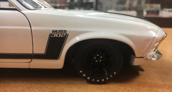 a1801835w7 - 1970 FORD BOSS 302 TRANS AM MUSTANG - STREET VERSION White