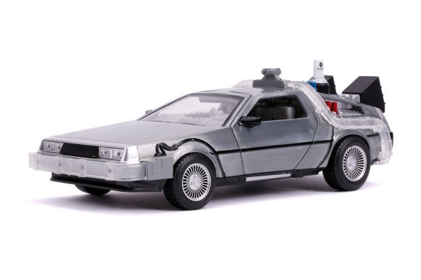 31468a - BACK TO THE FUTURE PART II – TIME MACHINE W/LIGHT --HOLLYWOOD RIDES