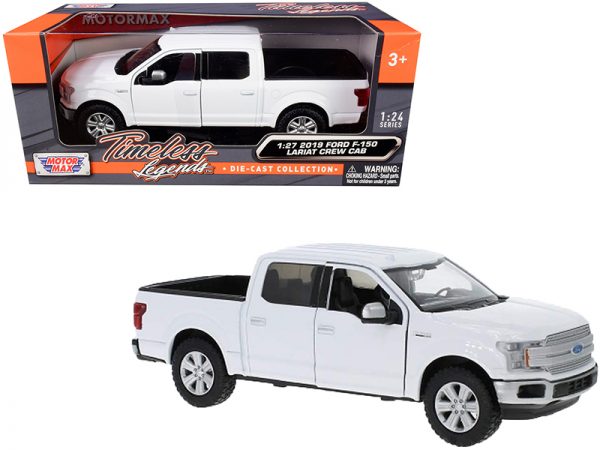79363w1 - 2019 Ford F-150 Lariat Crew Cab Pickup Truck in White