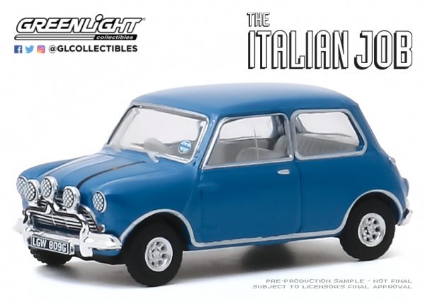 44880a1 - 1967 AUSTIN MINI COOPER S 1275 MKI - THE ITALIAN JOB - BLUE