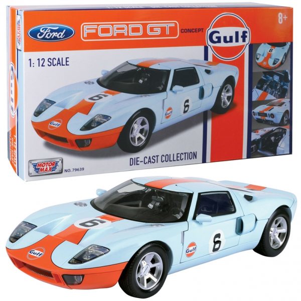79639 gulf 4 - FORD GT CONCEPT - GULF BLUE - 1:12 SCALE