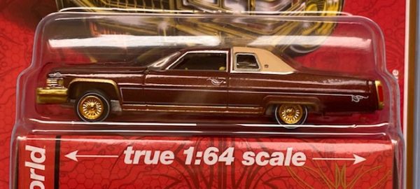 cp7660b - 1976 CADILLAC COUPE DEVILLE - CUSTOM LOWRIDER BY AUTO WORLD