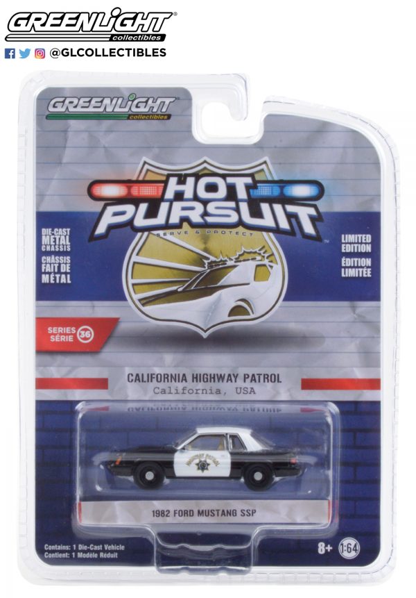 42930 c 1982 ford mustang ssp california highway patrol pkg b2b - 1982 Ford Mustang SSP - California Highway Patrol -Hot Pursuit Series 36