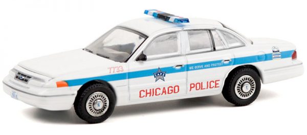 42930d - 1995 Ford Crown Victoria Police Interceptor - City of Chicago Police Department - Hot Pursuit Series 36