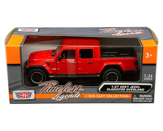 79365rd sm - 2021 Jeep Gladiator Overland Hard Top (Red) - Timeless Legends RED