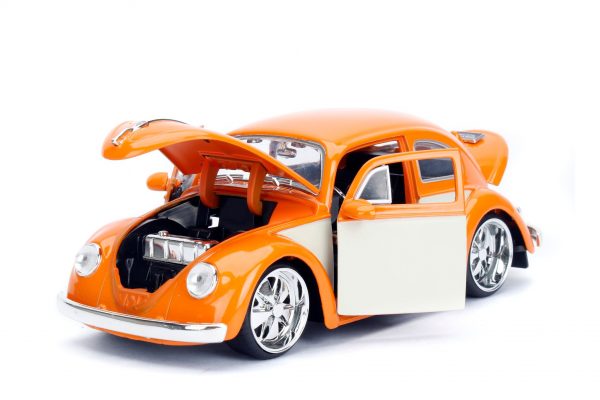 99019 1.24 btk 1959 vw beetle orange 2 - 1959 VW BEETLE – ORANGE AND WHITE BTK