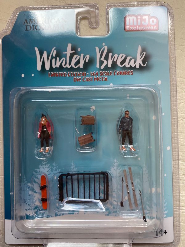 ad76462 - Winter Break - American Diorama 1:64 MiJo Exclusives Figures - Limited Edition 4,800 pieces