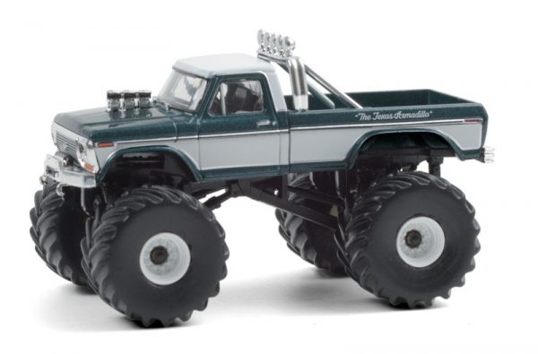 49080d - Texas Armadillo - 1979 Ford F-250 Monster Truck - KINGS OF CRUNCH SERIES 8