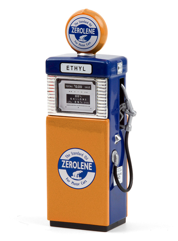 14090 b - 1951 Wayne 505 Gas Pump Zerolene ‘The Standard Oil for Motor Cars’