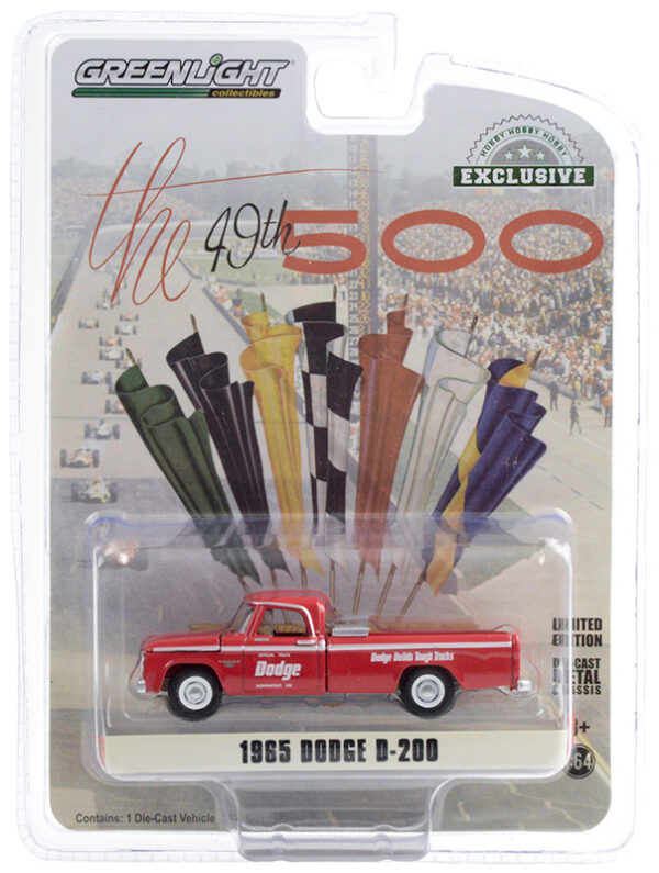 30184 - 1965 Dodge D-200 - 49th International 500 Mile Sweepstakes Official Truck - 'Dodge Builds Tough Trucks'