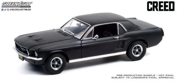 13611 1 - 1967 Ford Mustang Coupe - Matte Black - Adonis Creed's