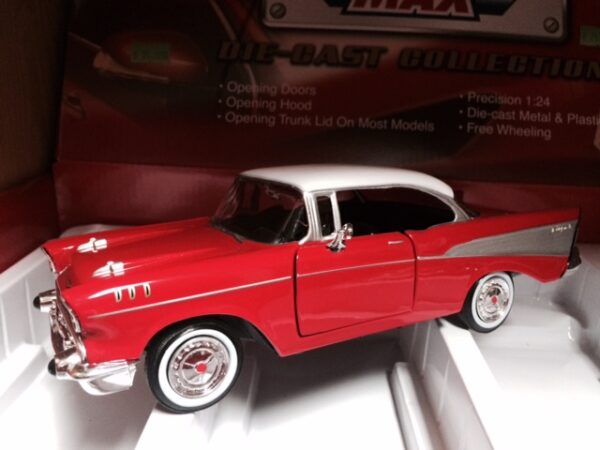 73228d - 1957 CHEVROLET BEL AIR - SOLD INDIVIDUALLY - red or black