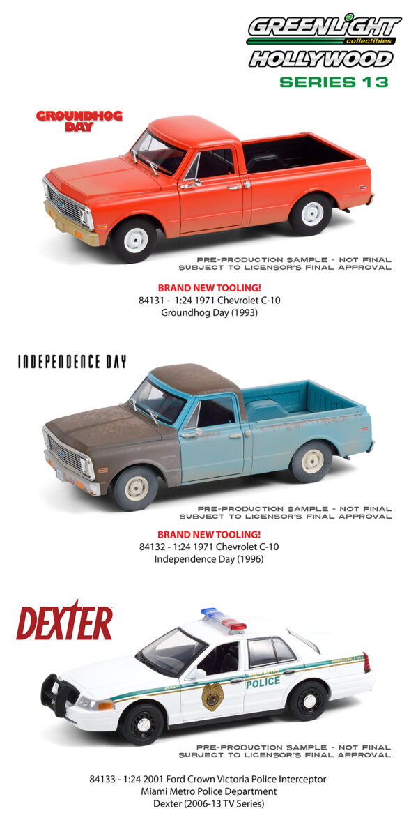 84130 1 24 hollywood 13 group b2b - 1971 Chevrolet C-10 Pick Up Truck - Independence Day (1996)