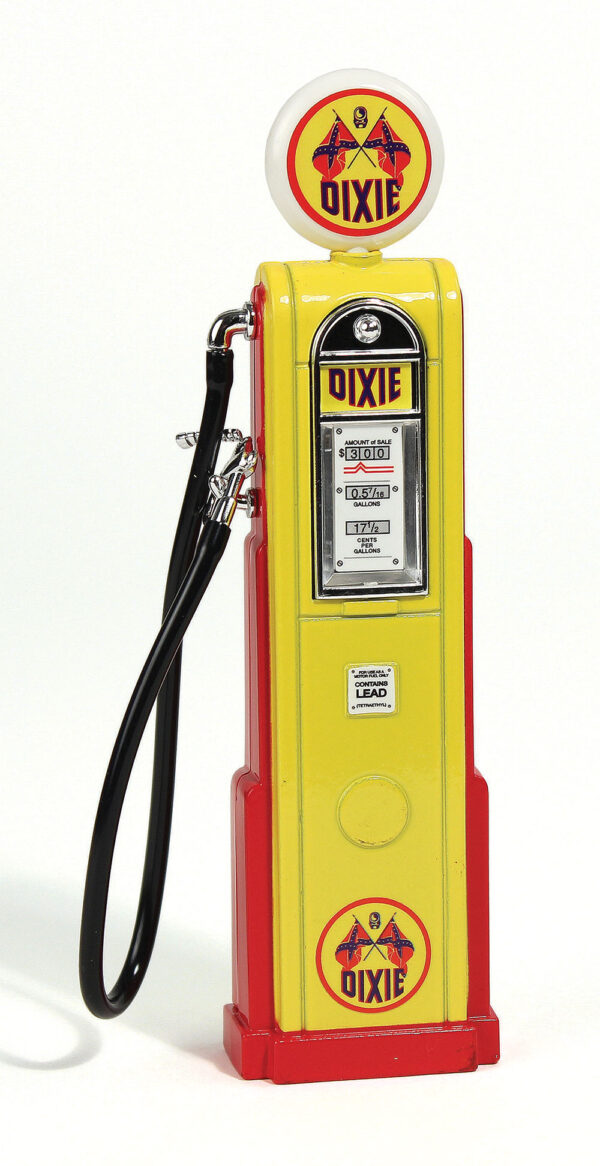 98721a - DIXIE DIGITAL GAS PUMP IN 1:18 SCALE BY ROAD SIGNATURE