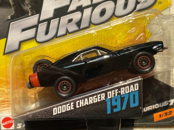 fcf36 1 - 1970 DODGE CHARGER OFF-ROAD - FAST & FURIOUS - FURIOUS 7 IN 1:55 SCALE #1/32