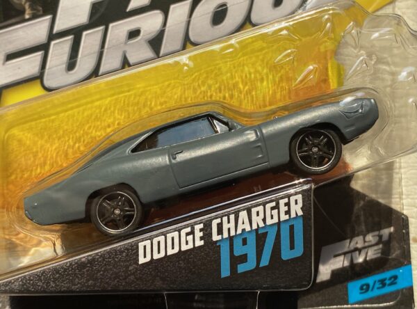 fcf44 1 - 1970 DODGE CHARGER FROM FAST FIVE (FAST & FURIOUS) IN 1:55 SCALE #9/32