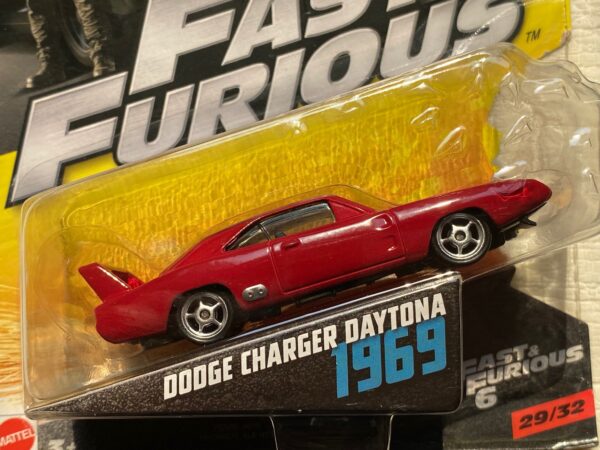 fcn86 1 - 1969 DODGE CHARGER DAYTONA - FAST & FURIOUS 6 IN 1:55 SCALE #29/32