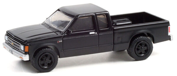 28070c1 - 1988 Chevrolet S-10 Extended Cab Pick Up Truck - Black Bandit Series 25