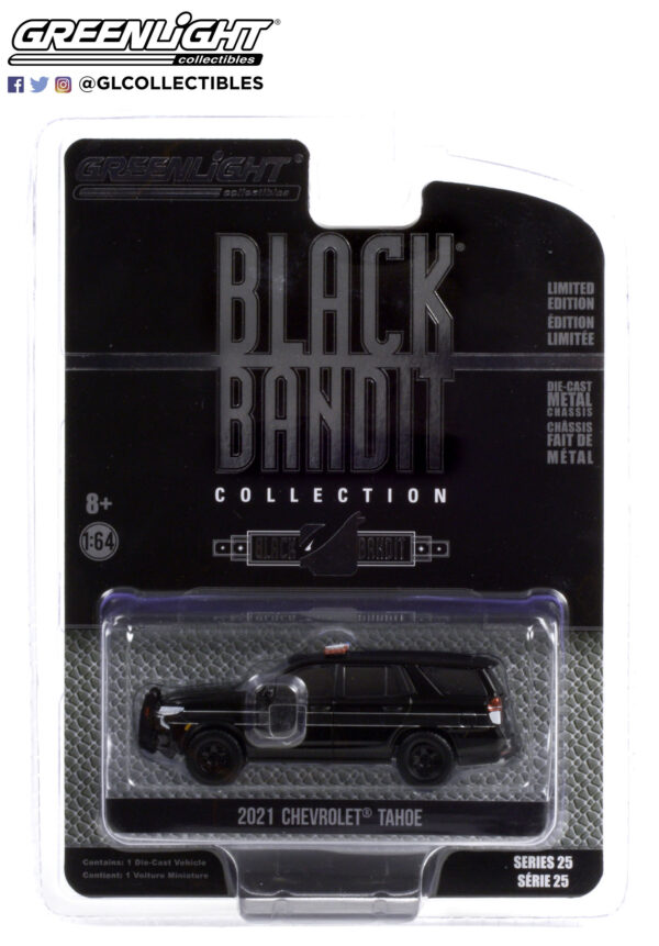 28070e1 - 2021 Chevrolet Tahoe - Black Bandit Police