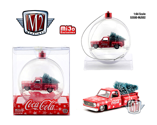 53500 mjs02 2 - 1974 Chevrolet Stepside with tree - Red - Limited Edition