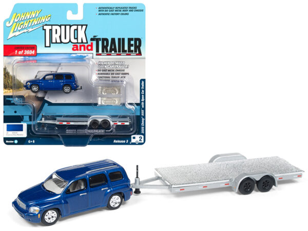 jlsp035a 04980.1542726439.800.600 - 2006 Chevrolet HHR Truck and Open Trailer - blue